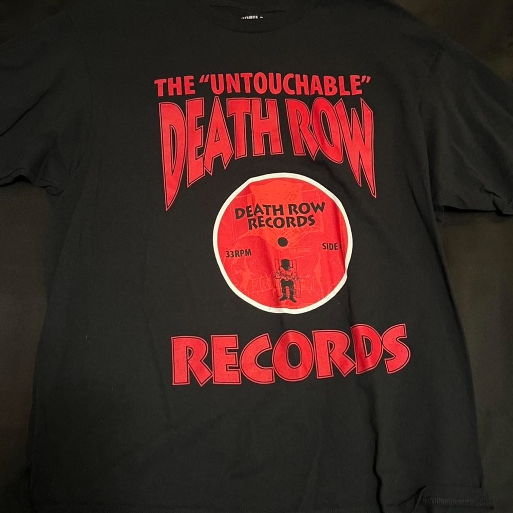 Death Row Records Black T-Shirt
